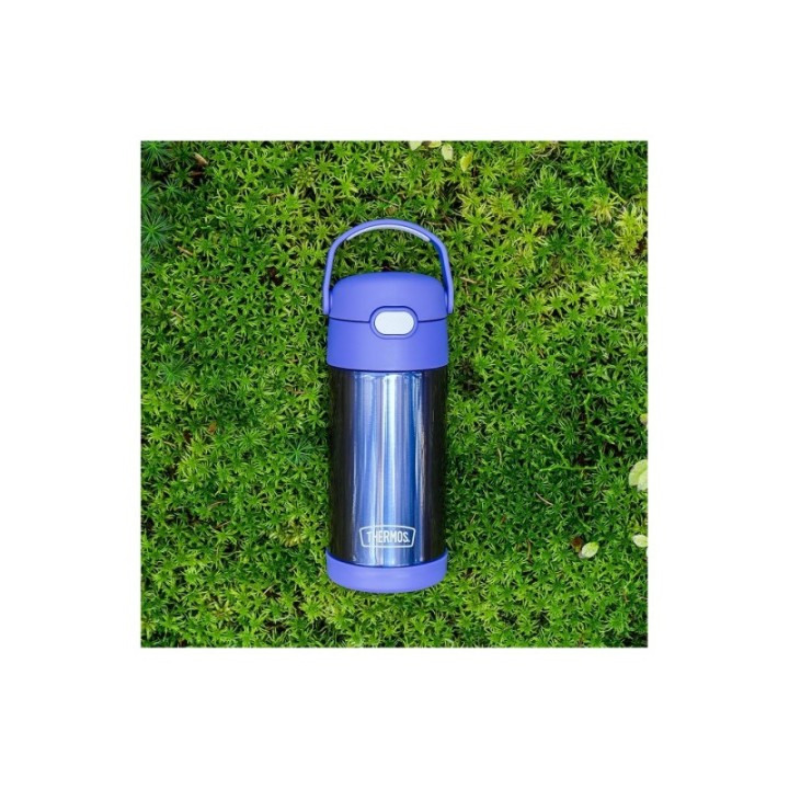 Thermos Funtainer Drickflaska med sugrör 355 ml Violett