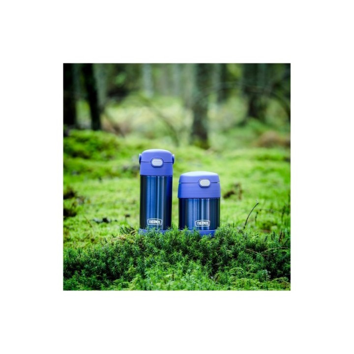 Thermos Funtainer Drickflaska med sugrör 355 ml Violett