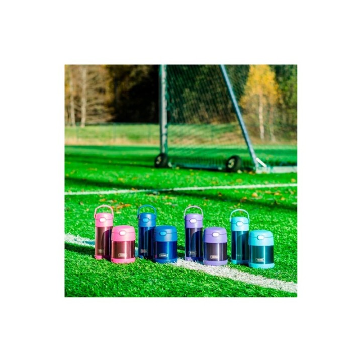 Thermos Funtainer Drickflaska med sugrör 355 ml Violett