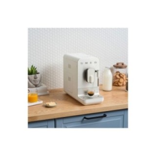 Smeg BCC12WHMEU Vit inkl. Mjölkkanna & Crema Intenso 1 kg kaffebönor