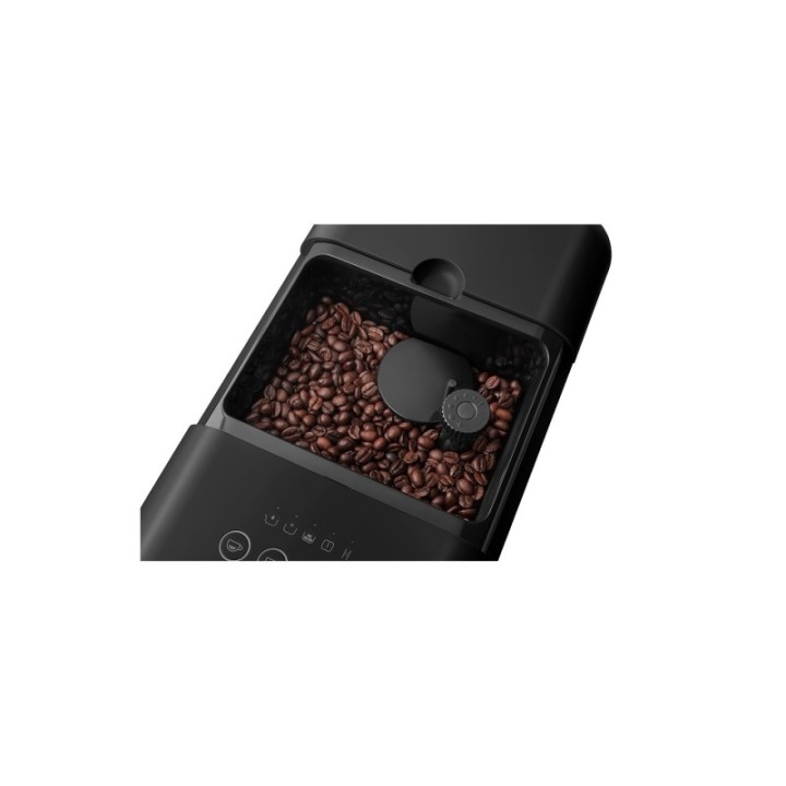 Smeg BCC12BLMEU Svart Inkl. Mjölkkanna 0,35L & Crema Intenso 1kg