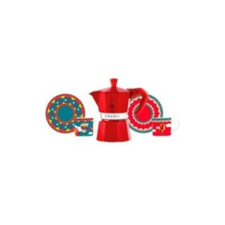 Bialetti Moka Express espressokanna inkl. koppar – Winter Wonderland