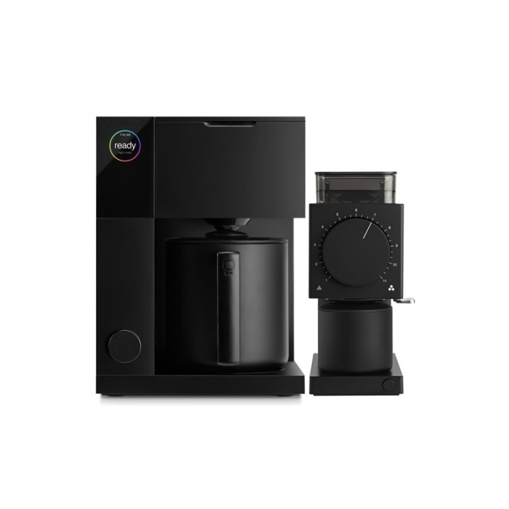 Fellow Aiden Filterkaffebryggare Svart Inkl. Ode Elektrisk Kaffekvarn