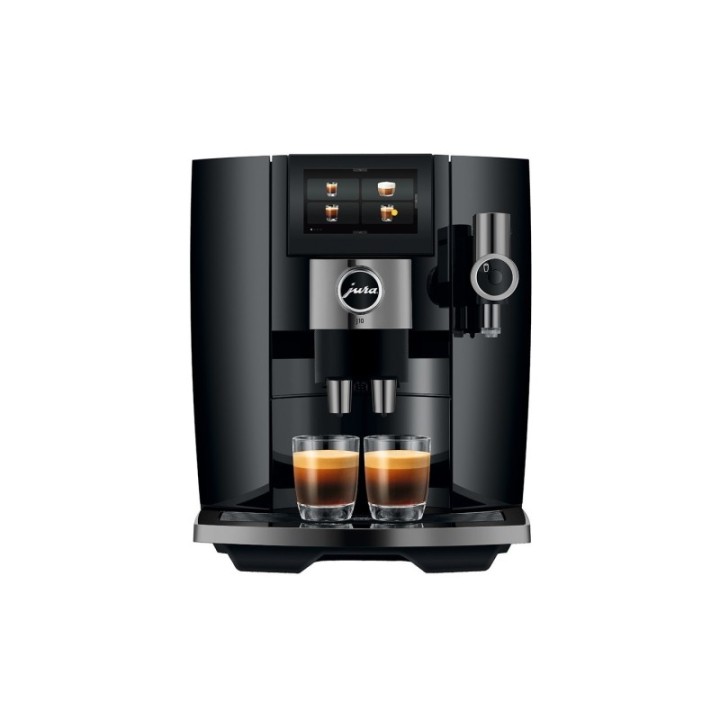 Jura J10 (EA) Piano Black Espressomaskin inkl. startpaket på danska