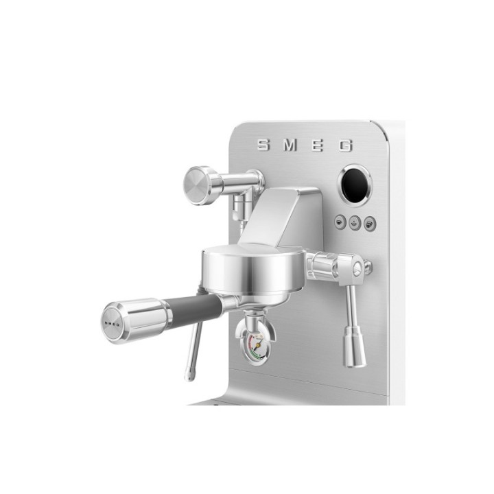 Smeg EMC02WHMEU Minipro Semiautomatisk Espressomaskin Vit