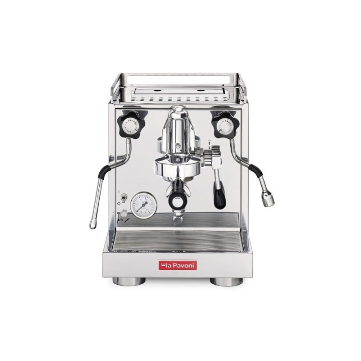 La Pavoni New Cellini Classic LPSCCS01EU Inkl. New Kube Chrome espressokvarn