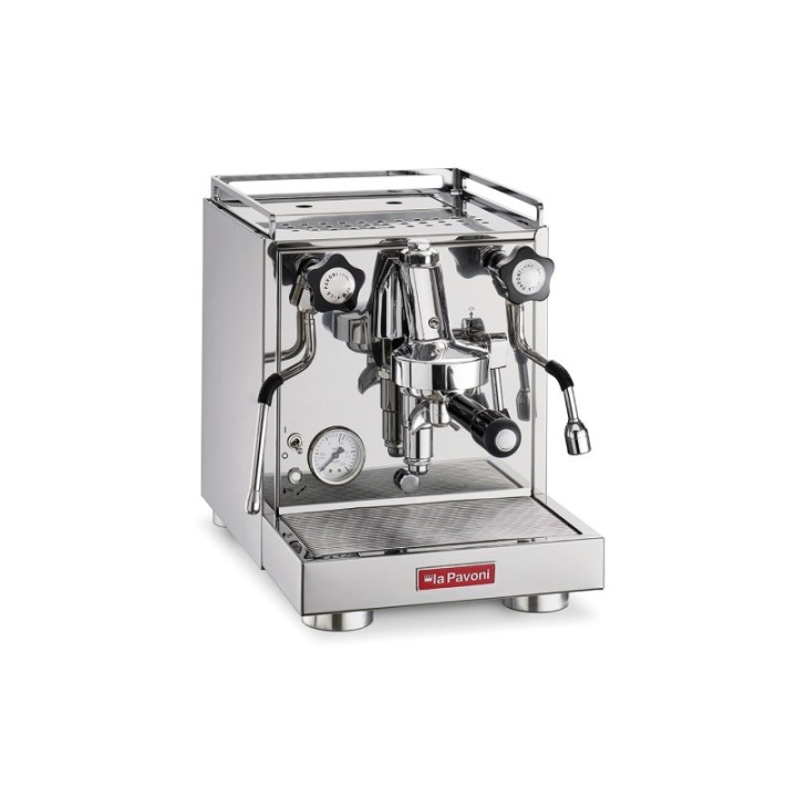 La Pavoni New Cellini Classic LPSCCS01EU Inkl. New Kube Chrome espressokvarn