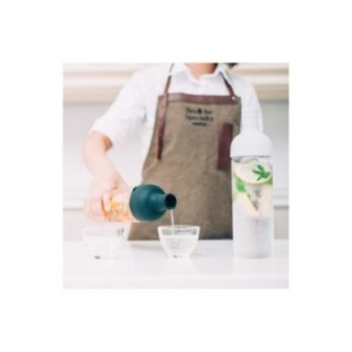 Hario Filter-In 0,75 L Istebryggare Ljusgrå med 2 glas