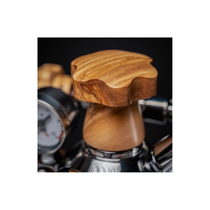 La Pavoni handtag till lever espressomaskiner olivträ LPAHANLOD01