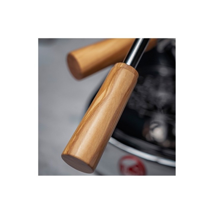 La Pavoni handtag till lever espressomaskiner olivträ LPAHANLOD01