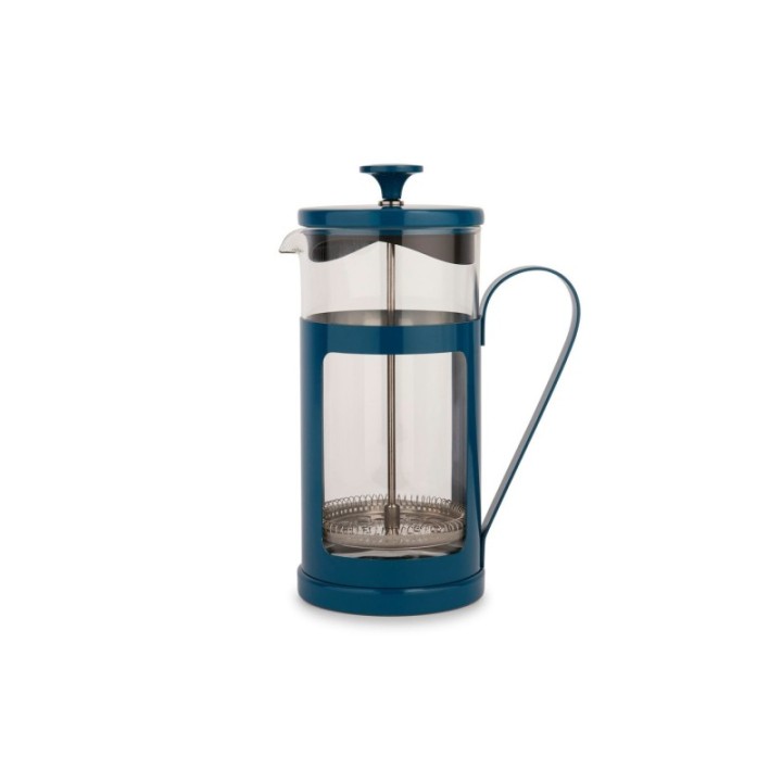 La Cafetière Monaco 8-koppars Stempelkanna Marinblå