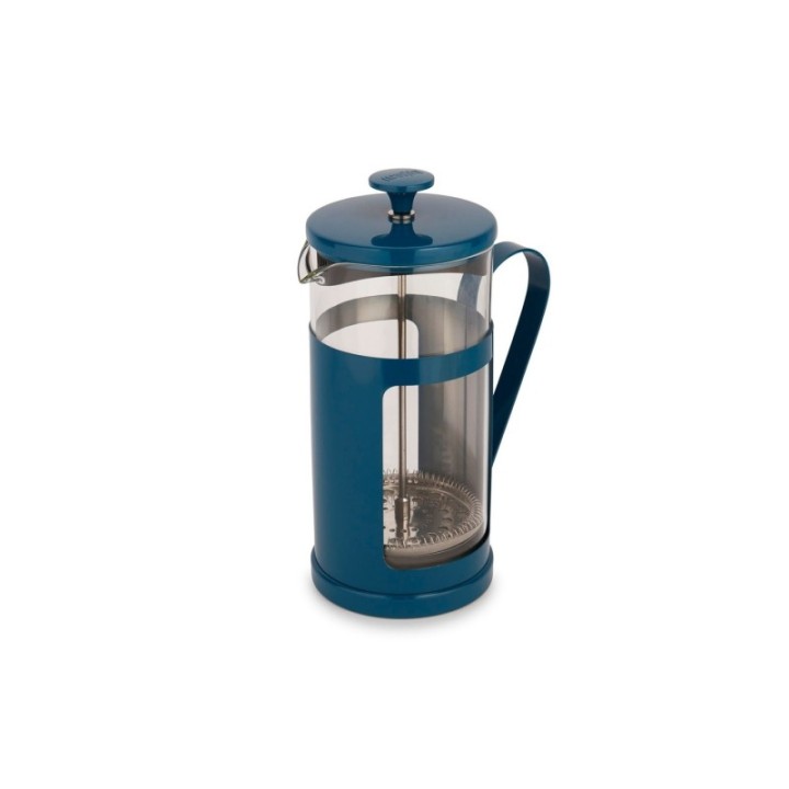 La Cafetière Monaco 8-koppars Stempelkanna Marinblå