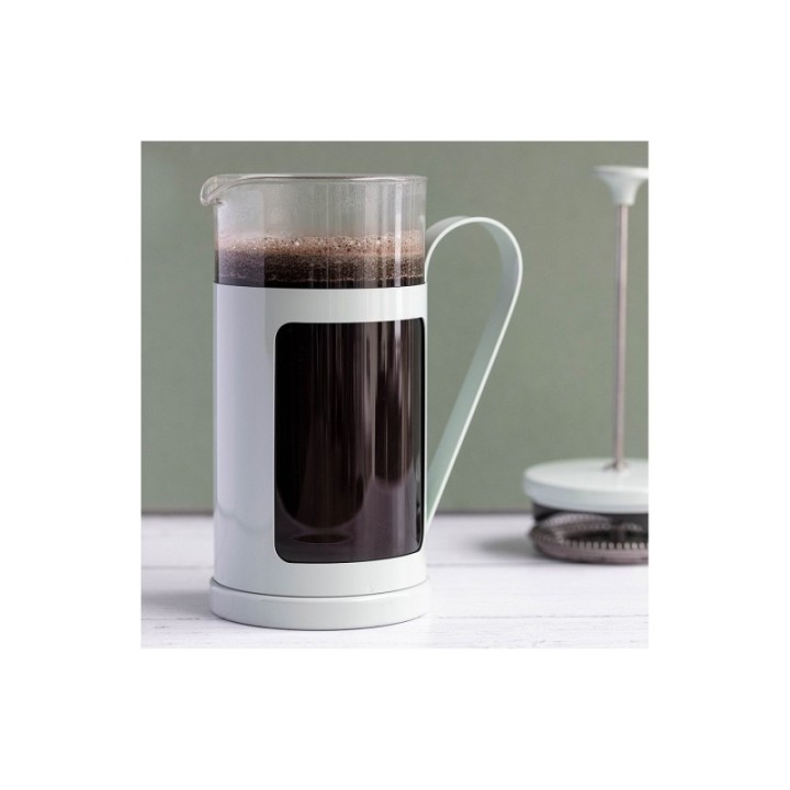 La Cafetière Monaco 8 koppar stempelkanna mintgrön