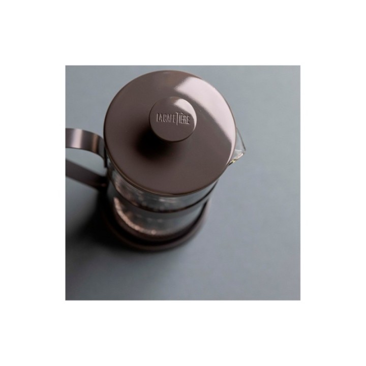 La Cafetière Monaco 8 koppar Stempelkanna Grå