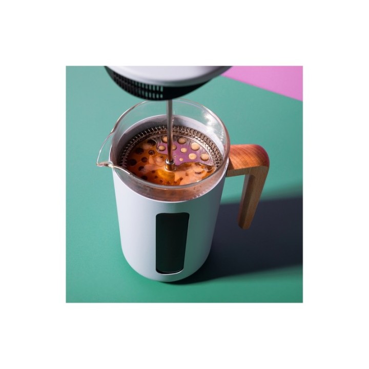 La Cafetière Pisa 3 Koppar Stempelkanna Himmelblå