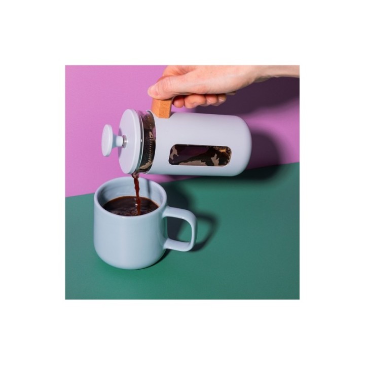 La Cafetière Pisa 3 Koppar Stempelkanna Himmelblå