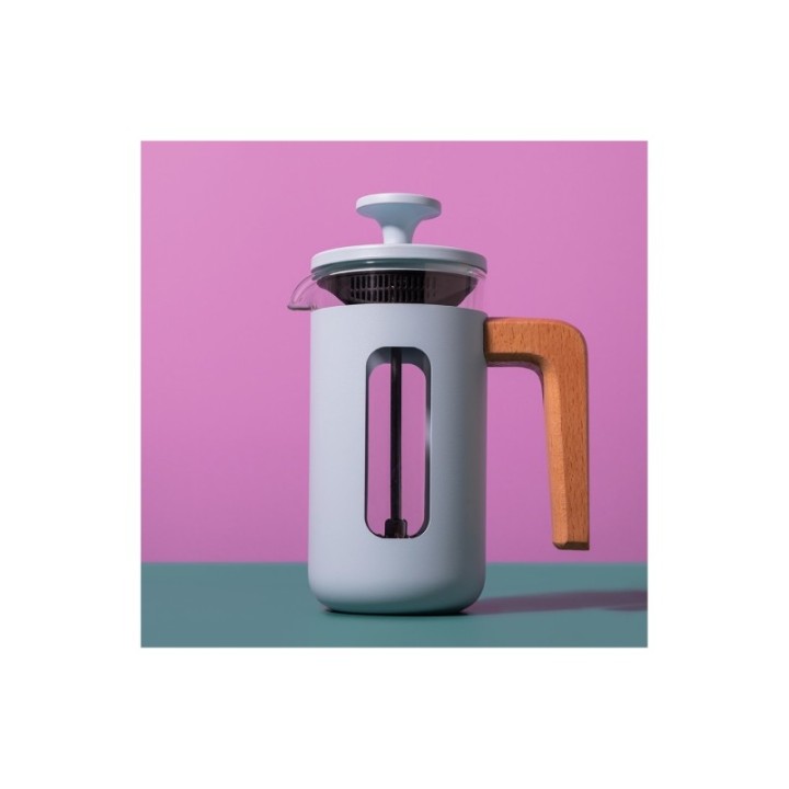 La Cafetière Pisa 3 Koppar Stempelkanna Himmelblå