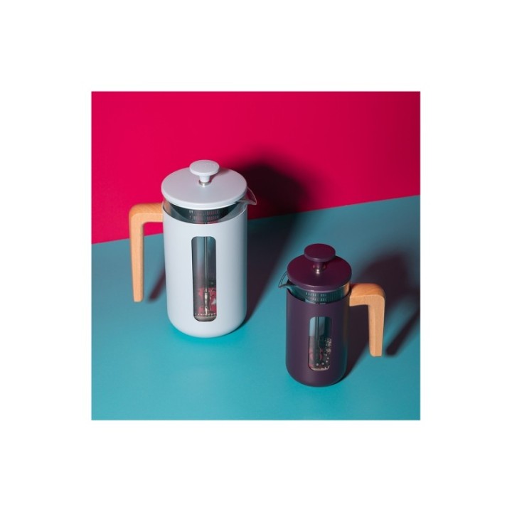 La Cafetière Pisa 8 koppar stempelkanna himmelsblå