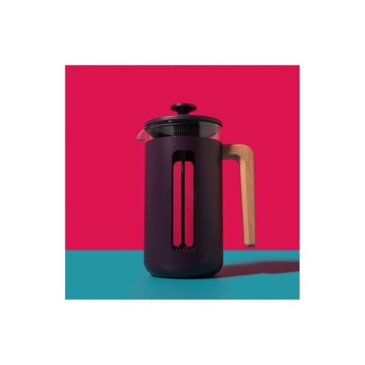 La Cafetière Pisa 3 Koppar Stempelkanna Lila