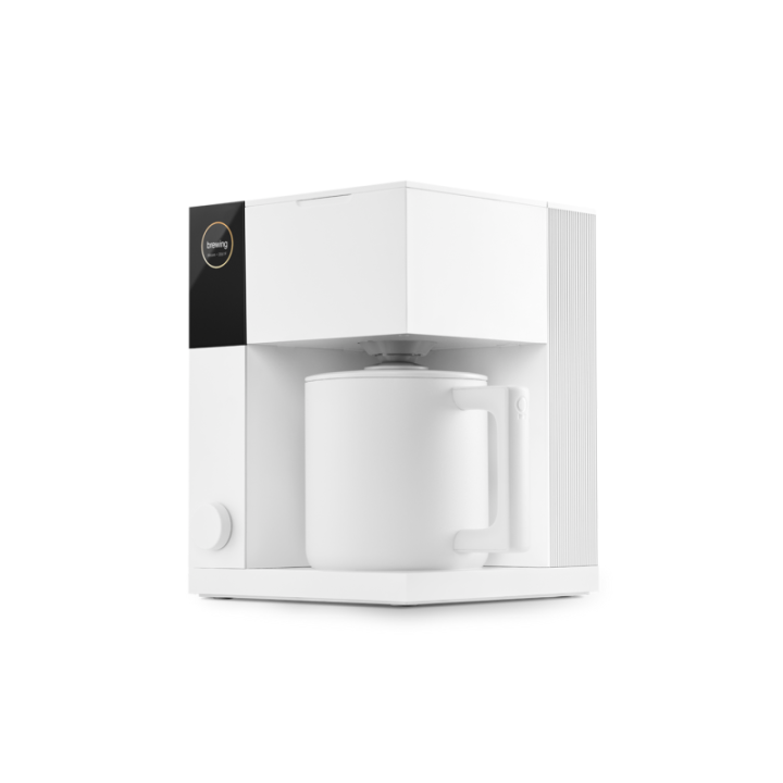 Fellow Aiden Filter Kaffemaskin Vit Inkl. Fellow Opus Espressokvarn Vit