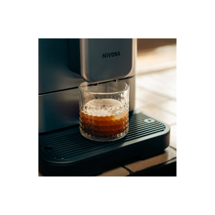 Nivona NIVO 8107 Pearl Blue Inkl. Avkalkning, Kalkfilter, Rengöring & Kaffe