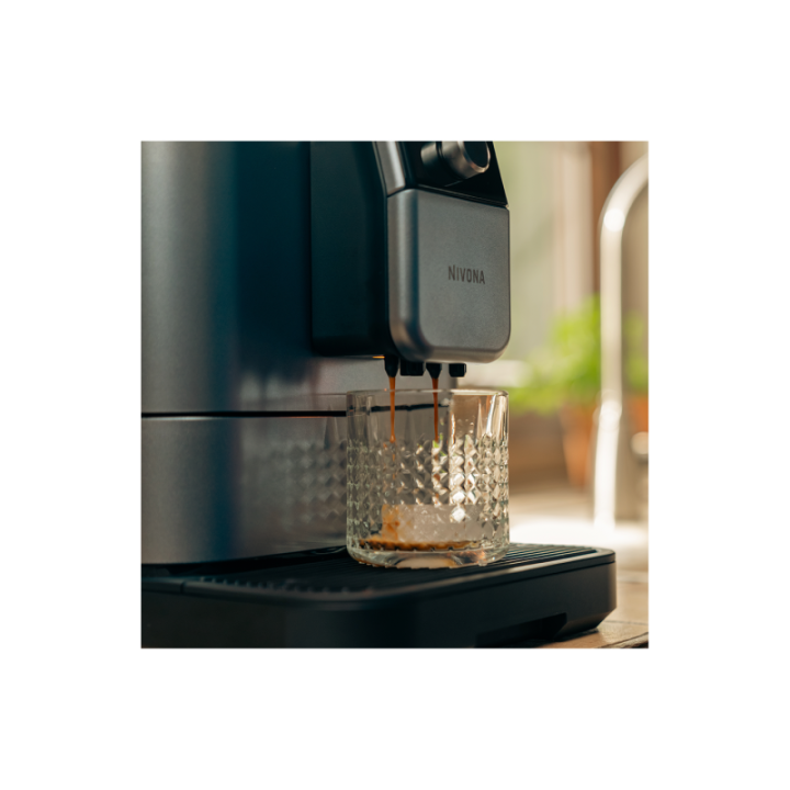 Nivona NIVO 8107 Pearl Blue Inkl. Avkalkning, Kalkfilter, Rengöring & Kaffe