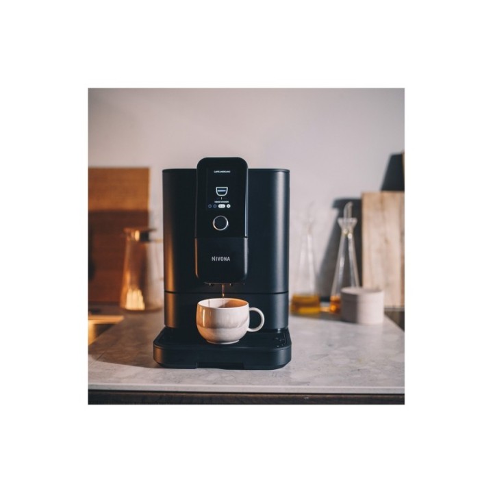 Nivona NIVO 8101 Svart Inkl. Avkalkning, Kalkfilter, Rengöring & 1 kg kaffe