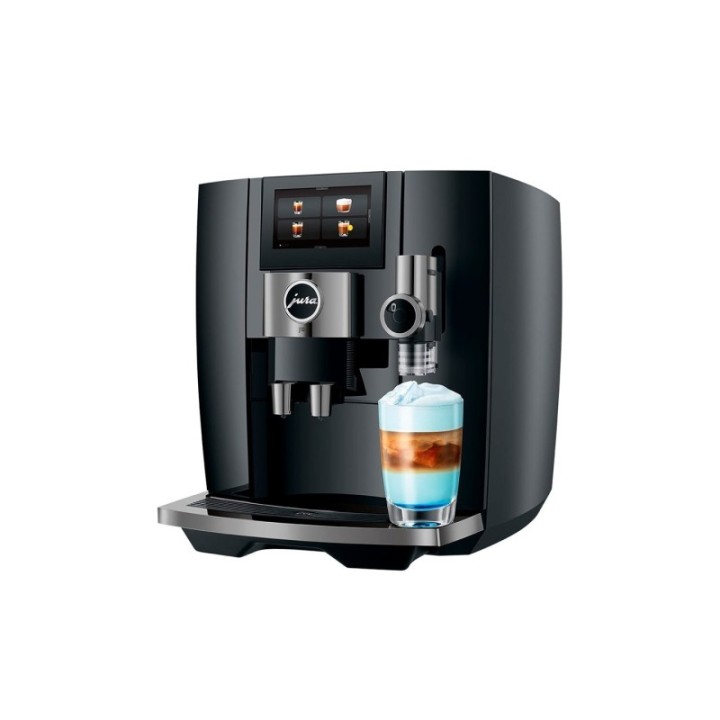 Jura J10 (EA) Piano Black Inkl. Skötsel, Mjölkbehållare, Filter & kaffe