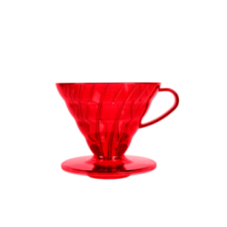 Hario V60 Dripper Röd 2 koppar. Inkl. filter