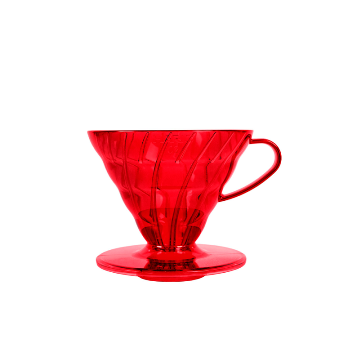 Hario V60 Dripper Röd 2 koppar. Inkl. filter