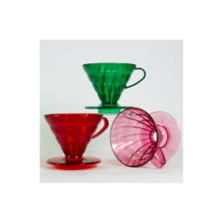 Hario V60 Dripper Röd 2 koppar. Inkl. filter