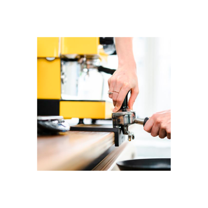 Rhino Classic Stämpelmatta med kant Svart