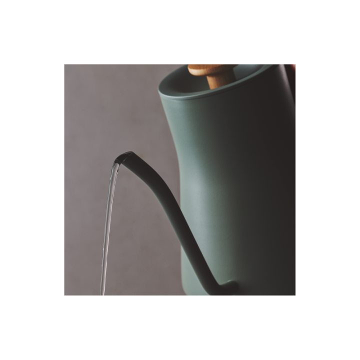 Fellow Stagg EKG Pro Vattenkokare 0,9 L Rökgrön