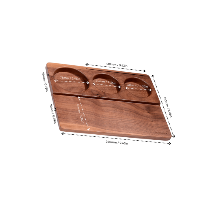 Normcore Tampermatta Valnötsträ