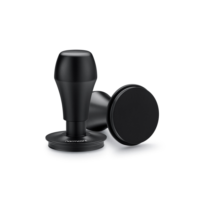 Normcore V4 Tamper med fjäder & titanbeläggning 58 mm svart