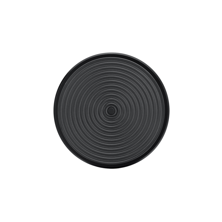 Normcore V4 Tamper med fjäder, rillor & titanbeläggning 58 mm svart