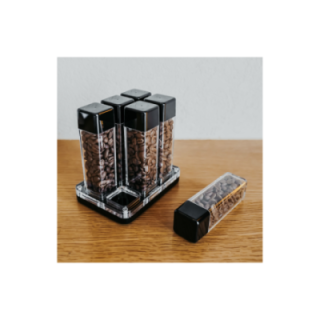 Normcore kaffebehållare set 6 st.