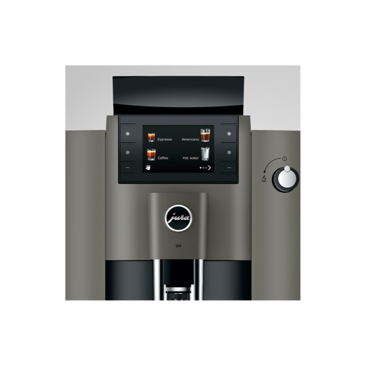 Jura W4 (EA) Dark Inox inkl. startpaket - espressomaskin för företag