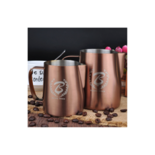 Barista Space Koppar Mjölkkanna 0,45L Titanium