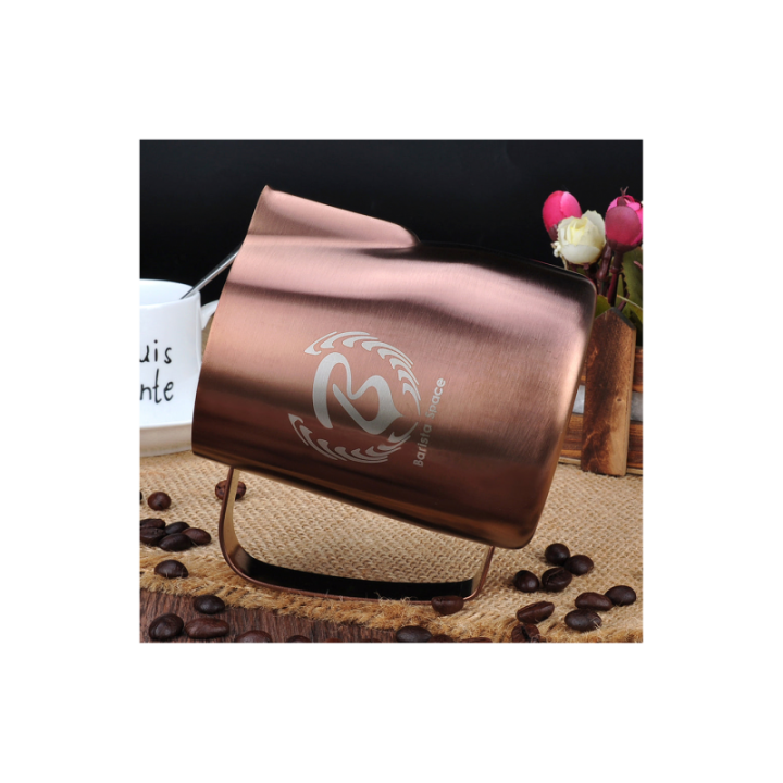 Barista Space Koppar Mjölkkanna 0,45L Titanium