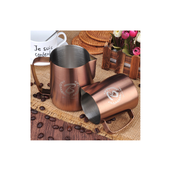Barista Space Koppar Mjölkkanna 0,45L Titanium