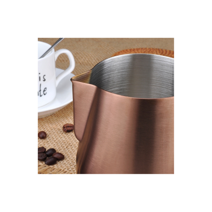 Barista Space Koppar Mjölkkanna 0,45L Titanium