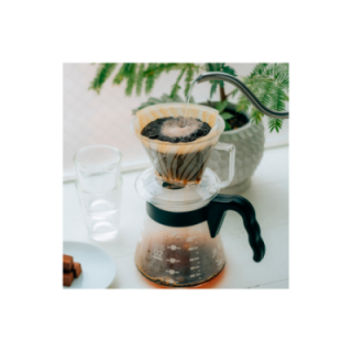 Hario Pegasus 02 Server inkl. Pappersfilter 02, Dripper 02 & V60-hällkanna