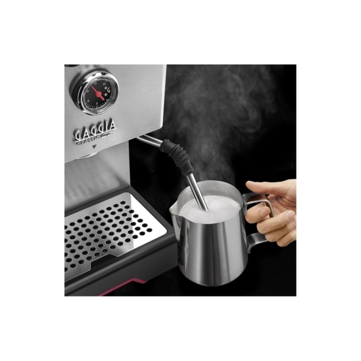 Gaggia Classic GT inkl. MDF 55 Espressokvarn & House of Barista Knockbox