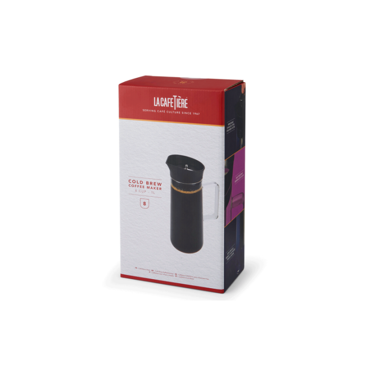 La Cafetiére 1 L Iskaffebryggare Svart