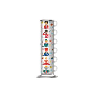 Bialetti Espressomugg Inkl. Kaffefat 4 st