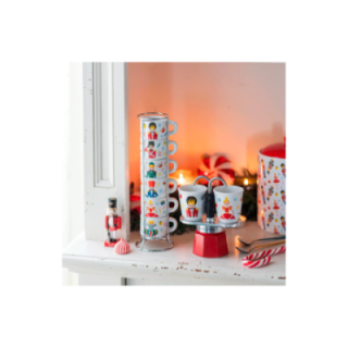 Bialetti Nötknäpparen Espressokoppar 4 st