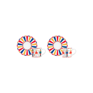 Bialetti Espressomugg Inkl. Kaffefat 4 st