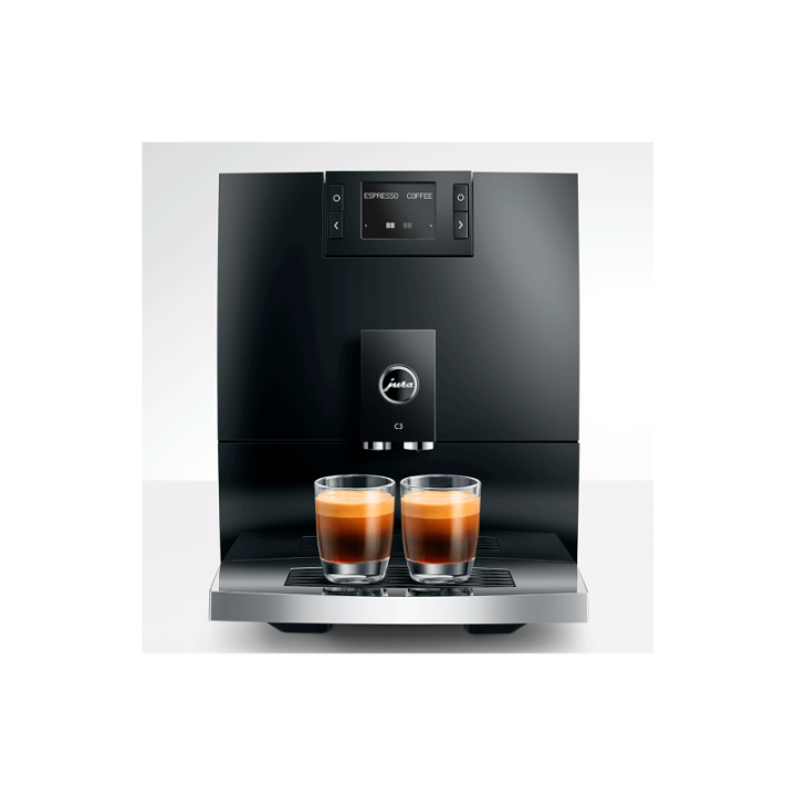 Jura C3 (EA) Piano Black Espressomaskin Inkl. Startpaket DK språk