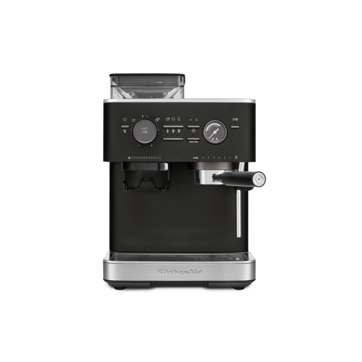 KitchenAid Semiautomatisk Espressomaskin Inkl. Kvarn Cast Iron Black